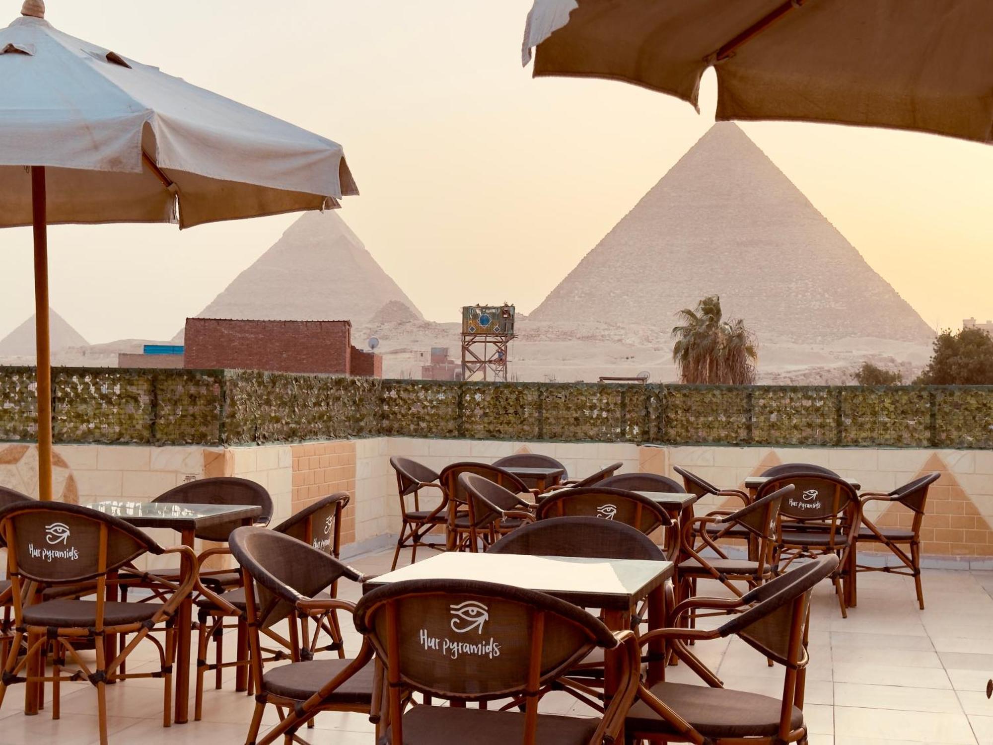 Hur Pyramids Inn Kafret el-Gabal Exterior foto