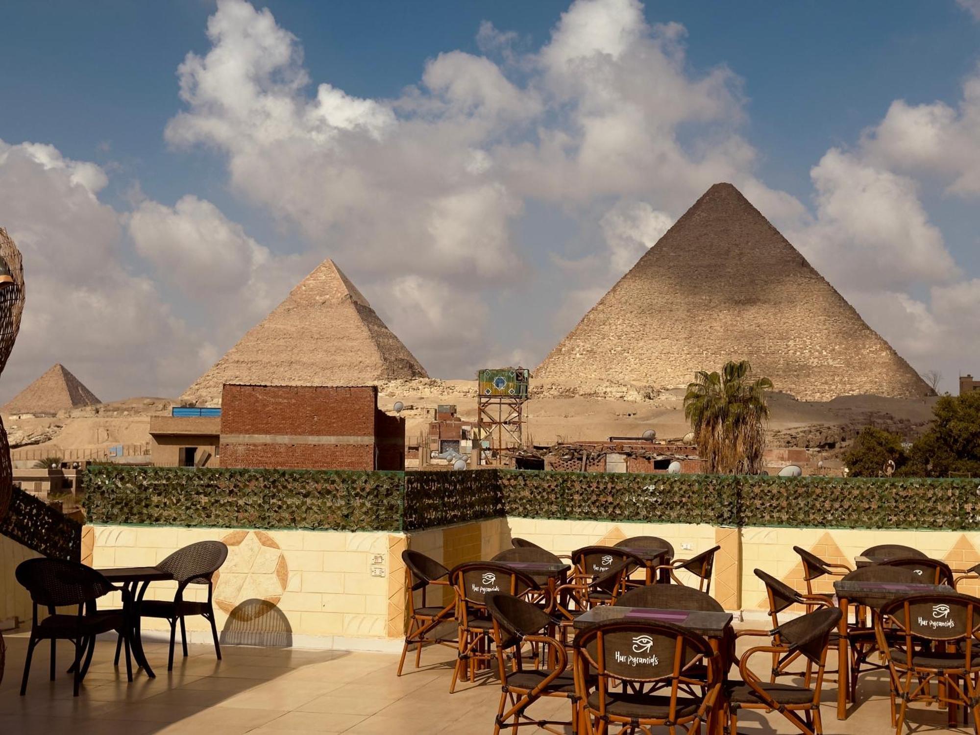 Hur Pyramids Inn Kafret el-Gabal Exterior foto